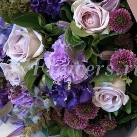 №1122 - Букет в сиреневой гамме - фото 777flowers