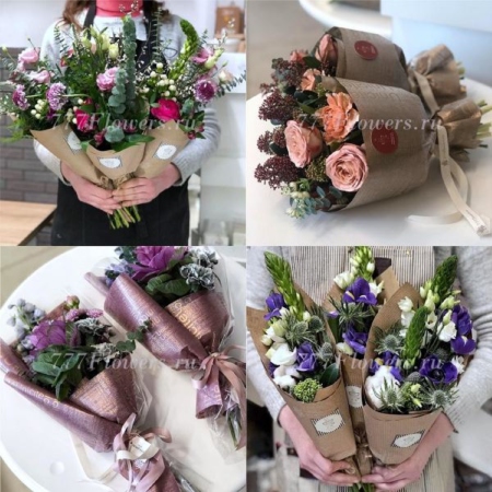 №1425 - Евробукеты в ассортименте - фото 777flowers