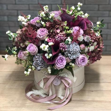 Готовая коробка из согласованного микса фото 1 - 777FLOWERS